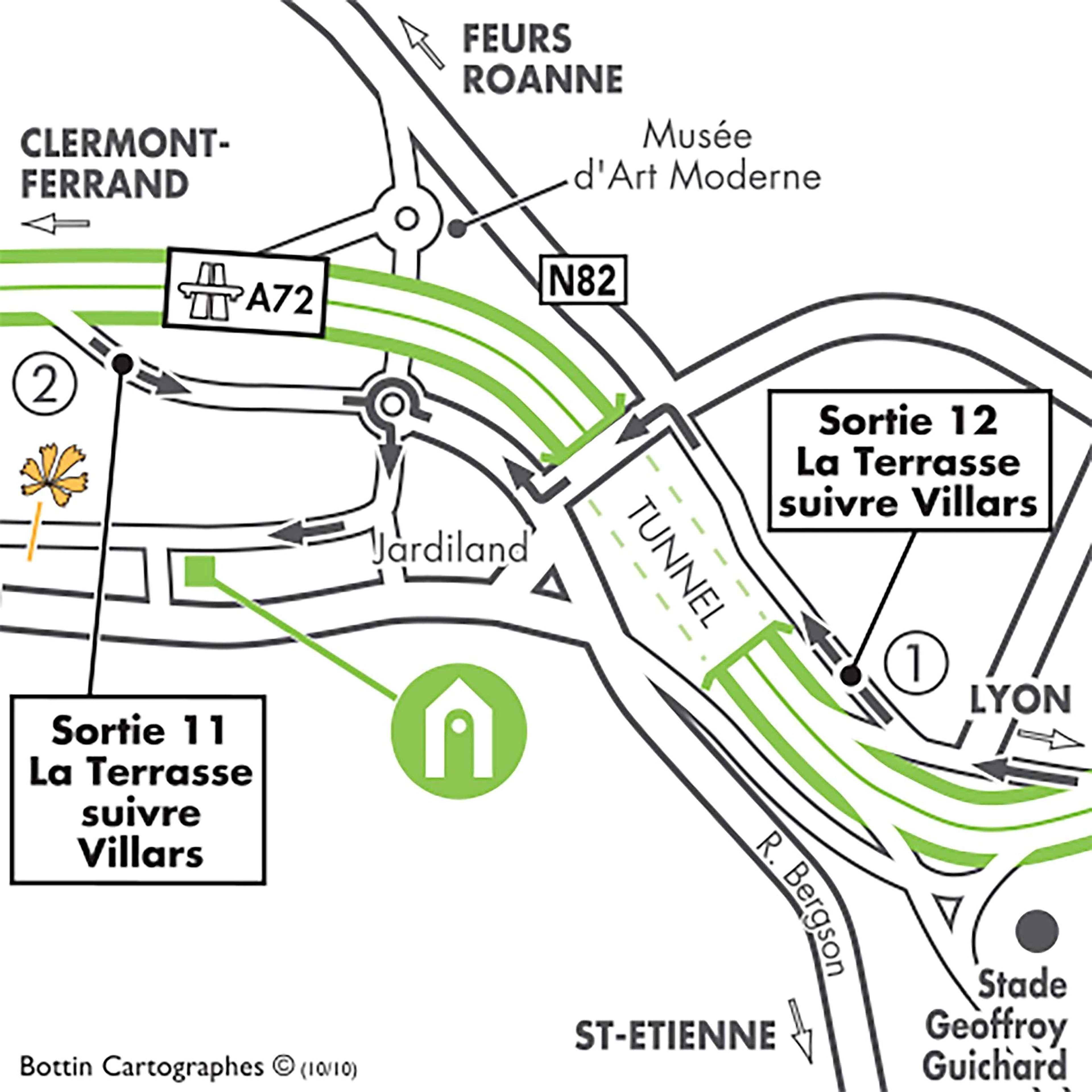Campanile St Etienne Centre - Villars La Terrasse Ngoại thất bức ảnh
